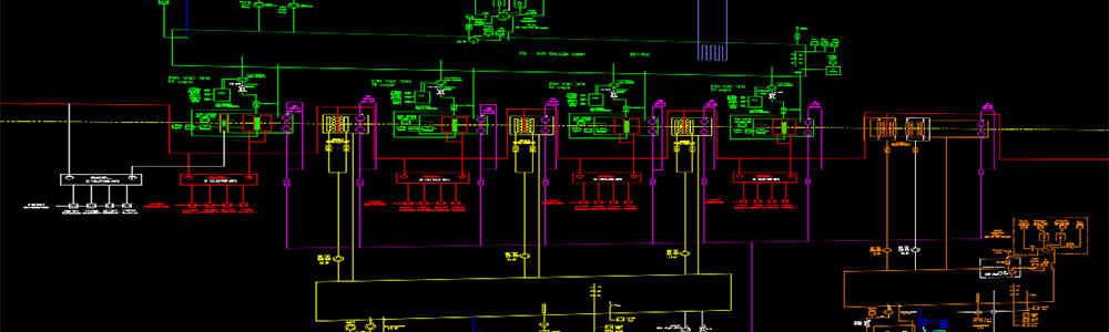 Electrical Single Line Diagram Drawing - Electrical Engineering and Electrical Design